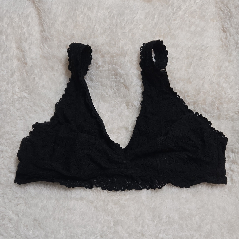 Aerie Black Lace Bralette